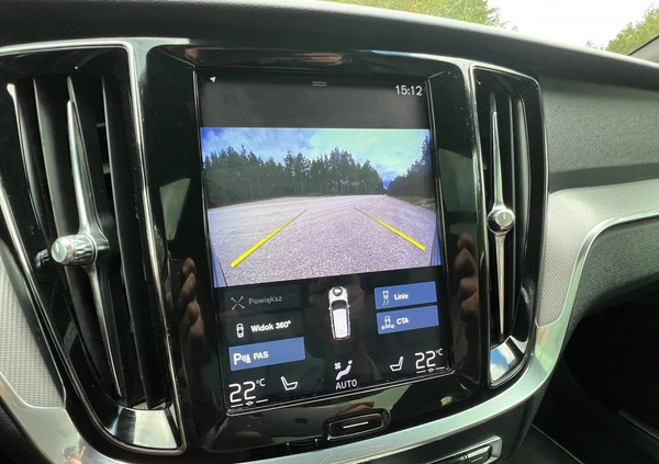 Volvo V60 cena 129000 przebieg: 57000, rok produkcji 2019 z Tuczno małe 781
